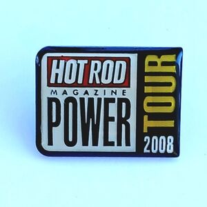 Hot Rod Magazine Power Tour 2008 NHRA Racing Hat Pin